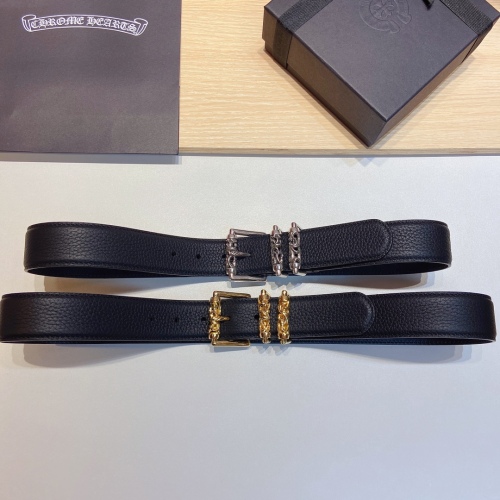 C*hrome H*earts Belts Top Quality 3.8cm
