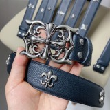 C*hrome H*earts Belts Top Quality 3.8cm