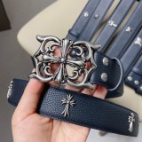 C*hrome H*earts Belts Top Quality 3.8cm