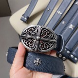 C*hrome H*earts Belts Top Quality 3.8cm