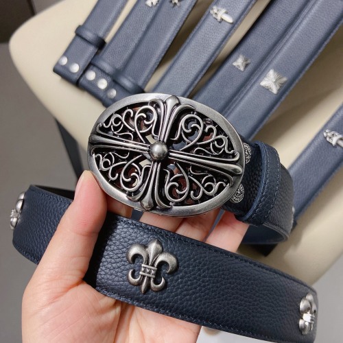 C*hrome H*earts Belts Top Quality 3.8cm
