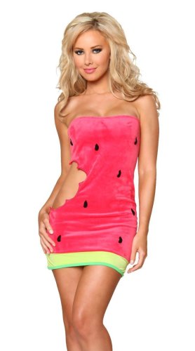Halloween watermelon dress cosplay party costume Fancy Dress Elegant