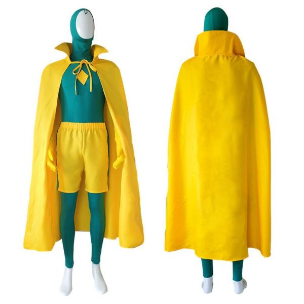 movie Vision full set of cosplay costume Halloween costumes