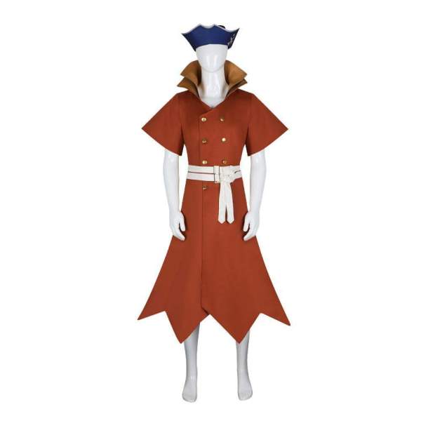Dr. Stone Cosplay Costumes Anime Halloween Party Performence Outfit Trenchcoat Dress For Men