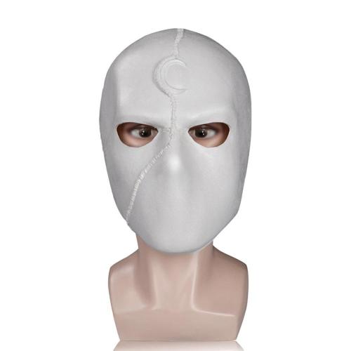Moon Knight Marc Specto Mask Cosplay Latex Helmet Halloween Party Prop