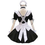 Miracle Nikki Cosplay Costume Red Wine Sweetheart Lolita Cute Maid Outfit