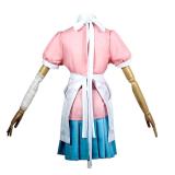 Danganronpa Mikan Costume Full Set Halloween Carnival Anime Cosplay Nurse Uniform Dress For Women Girls