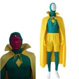 movie Vision full set of cosplay costume Halloween costumes