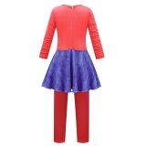 Turning Red Mei Costume Cosplay Jumpsuit Halloween Party Performance Dress Outfit for Girls