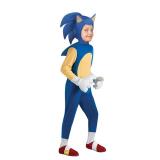 Deluxe Sonic The Hedgehog Costume Girl Game Character Cosplay Halloween Costume for Kids