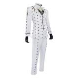 JoJo's Bizarre Adventure Cosplay Costume JoJo Wind Halloween Carnival Anime Suit Outfit Sets Dress Up For Adults