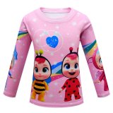 Cry Babies Pajamas Set Long Sleeve Trousers Two Pieces Sleepwear Loungewear Nightgown Suits for Kids