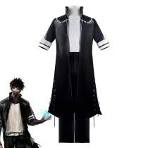 My Hero Academia Dabi Cosplay Costumes Black Coat Uniform Anime Halloween Suit Outfit Sets For Men