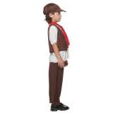 Victorian Boy Costume Overalls Child Book Week Halloween Dress Up Kids Outfit