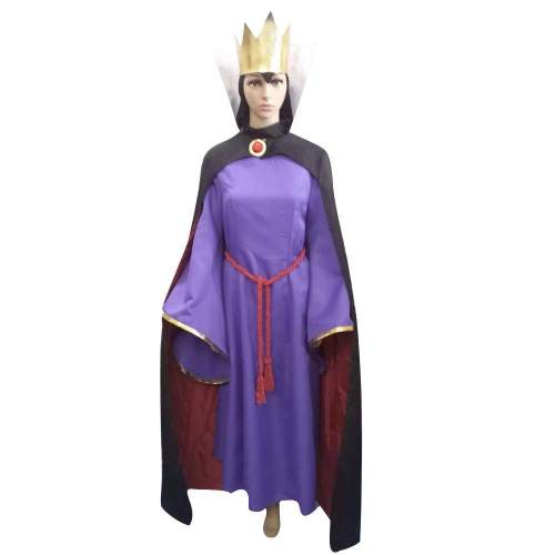 Snows White Mirror Queen Costume Cosplay Halloween Outfit Set Dress Up For Women