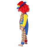 Children's plaid clown costume circus stage costume