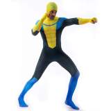 Halloween Cosplay Invincible Jumpsuit Superhero Tights Costume Suit Zentai For Adult Kids