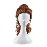 Princess Beauty and the Beast Belle Brown Hair Cosplay Wig