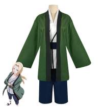 Tsunade Costume Cosplay Cloak Anime Halloween Cape Outfit Set Dress Up For Women