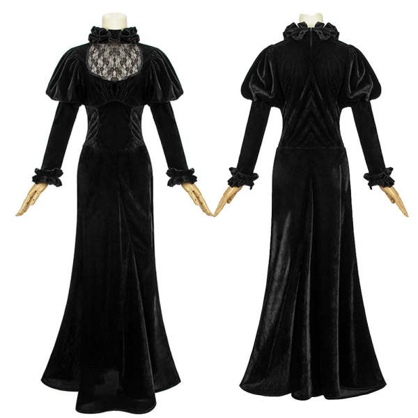 Deadly Female Ghost Mary Shaw Mid-length Dress Cosplay Costume Female