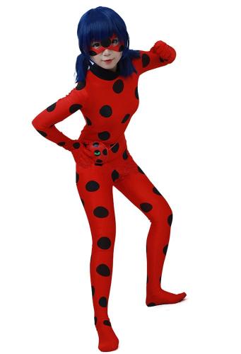 Marinette Dupain Cheng Miraculous Ladybug Cosplay Adult Costume Zentai