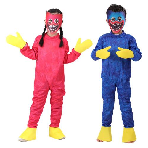 Poppy Playtime Costumes for Kids Halloween Cartoon Cosplay Party Clothes Stage Performance