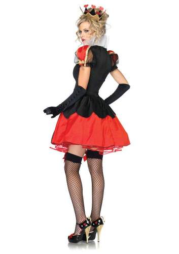 Alice Queen of Hearts Fancy Dress Cosplay Costume