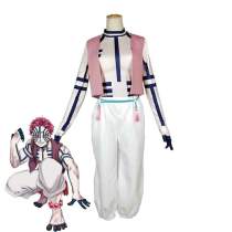 Demon Slayer Kimetsu No Yaiba Akaza Cosplay Costumes Anime Halloween Suit Outfit Sets Dress Up For Adults