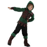 Little Boys School Character Play Costumes Spirited Little Ranger Halloween Children's Stage Performance