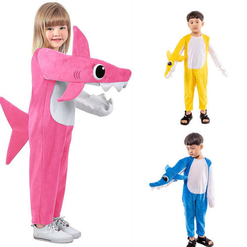 Children's Day Children's new shark cosplay finger shark costume