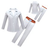 The Bad Guys Cosplay Costumes Top Pants 2pcs Halloween Party Outfit Set Dress Up For Kids Boys