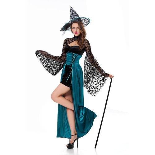 Halloween adult witch and wizard costume