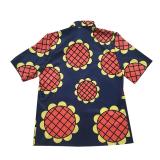 ONE PIECE Costumes Monkey D. Luffy Cos Shirt Sunflower Casual Short Sleeve Daily Cosplay Top