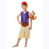 Aladdin Lamp Classic Cosplay Costume Children's Clothes Book Day for Kids