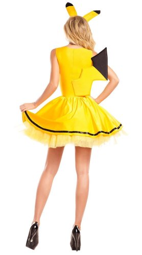 Pikachu animal costume Halloween party cosplay dress