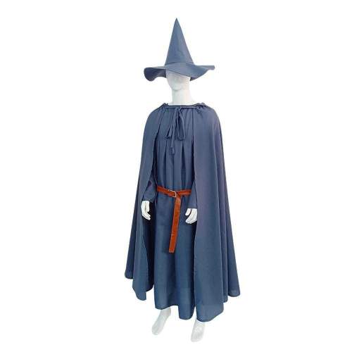 Gandalf The Ring The Hobbit Cosplay Costumes Cartoon Halloween Suit Outfit Sets Dress Up For Men