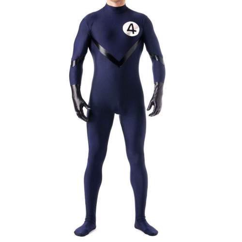 Fantastic Four Bodysuit Spandex Zentai Catsuit Cosplay Costume