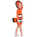 Halloween Ocean Theme Party Clown Fish Cosolay Matching Outfits