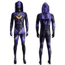 Mass Effect2 Tali Zora vas Normandy cosplay costume jumpsuit Halloween costume Anime Cartoon costume