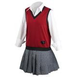 Ikishima Midari Costumes JK School Uniform KAKEGURUI Cosplay for Female Student Style