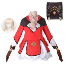 Klee Cosplay Costume for Female Genshin Impact Cos Suit Cute Lolita Anime Game Costumes