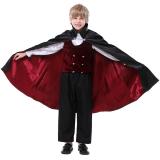 Halloween cosplay Prince Dracula costume for boy