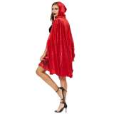 Halloween cloak Little Red Riding Hood cosplay costume