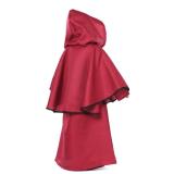 Halloween Capes Costume European Medieval Flounces Cape Party Costume Children's Robe for Kids