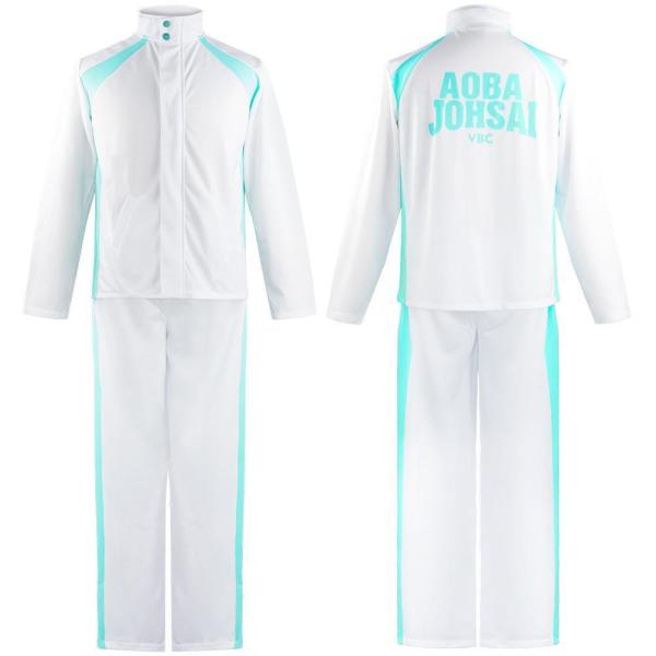 Aoba Johsai Volleyball Team Sportswear Cosplay Costume Anime School Uniform Outfit Suit Dress Up For Men