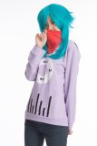 Kagerou Project Kido Tsubomi Gray and Purple Hoodie Coat
