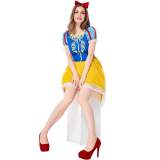 Princess White Cosplay Dress Halloween Costume for Women