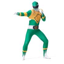 Power Ranger Zentai Bodysuit Halloween Cosplay Costume