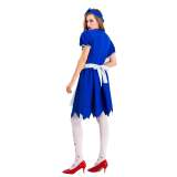 Scary Zombie Maid Cosplay Costume