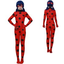 Marinette Dupain Cheng Ladybug Cosplay Adult Costume Zentai